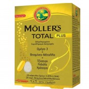 Moller's Total Plus 28 ταμπλέτες 28 κάψουλες